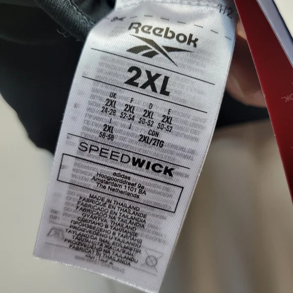 Reebok Women's Black Sports Bra Tri-Back Size 2XL - Picture 4 of 6